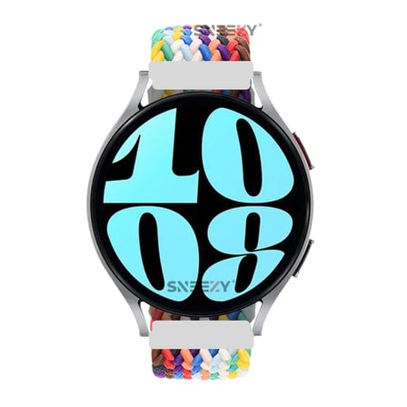 Sneezy Samsung Galaxy Watch 6 – Classic 40-43-44-47mm  20mm Metal Klips Solo Fiberlink Örgü Kordon