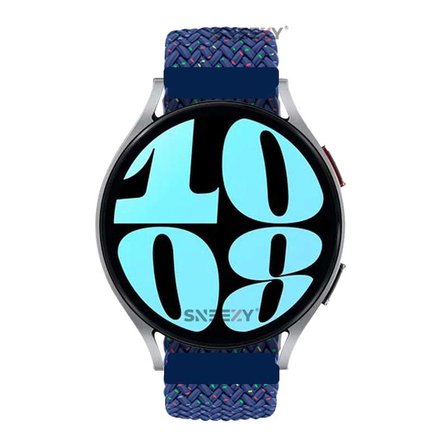 Sneezy Samsung Galaxy Watch 6 – Classic 40-43-44-47mm  20mm Metal Klips Solo Fiberlink Örgü Kordon
