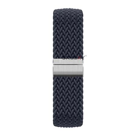 Sneezy Huawei Watch GT 3 Elegant Active 42mm Uyumlu 20mm Metal Klips Solo Fiberlink Örgü Kordon