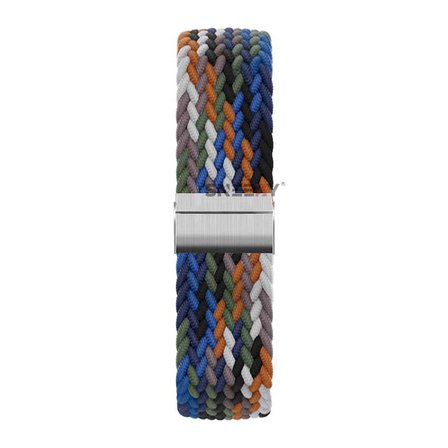 Sneezy Huawei Watch GT 3 Elegant Active 42mm Uyumlu 20mm Metal Klips Solo Fiberlink Örgü Kordon