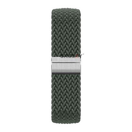 Sneezy Huawei Watch Fit 2 İle Uyumlu Metal Klips Solo Fiberlink Örgü Kordon