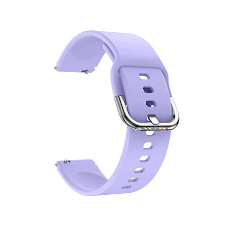 Sneezy Huawei Watch GT4 41mm İle Uyumlu 18mm PureLux Soft Tokalı Silikon Kordon