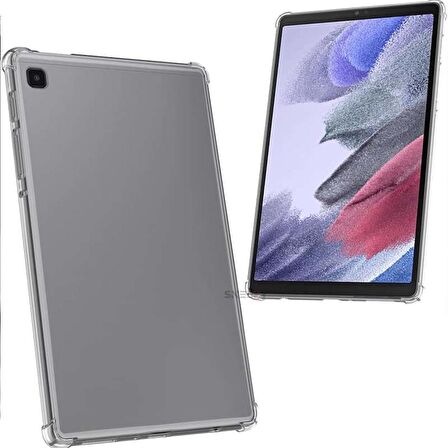 Samsung Tab S6 Lite P610 10.4 İnç Kılıf ShockArmor Clear Köşe korumalı şeffaf tablet kılıfı