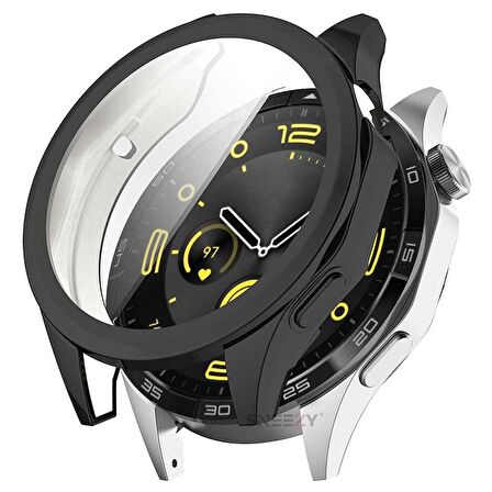 Sneezy Huawei Watch Gt4 46mm Tpu Yumuşak Silikon Kasa Ve Ekran Koruyucu