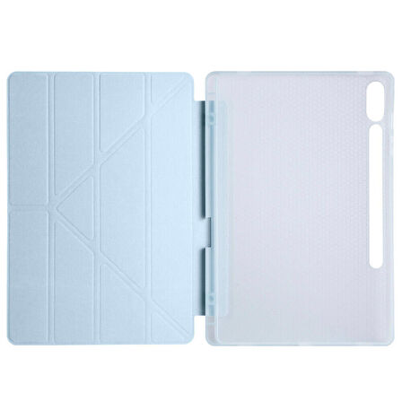 Samsung Galaxy Tab S7 Fe T735 / T737 / T730 12.4 İnç Katlanabilir Kalemlikli Standlı Akıllı Kılıf