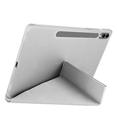 Samsung Galaxy Tab S9 Fe Plus X610 12.4 İnç Katlanabilir Kalemlikli Standlı Akıllı Kılıf