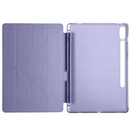 Samsung Galaxy Tab S9 Fe Plus X610 12.4 İnç Katlanabilir Kalemlikli Standlı Akıllı Kılıf