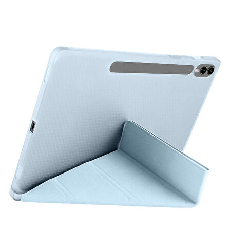 Samsung Galaxy Tab S9 Fe Plus X610 12.4 İnç Katlanabilir Kalemlikli Standlı Akıllı Kılıf