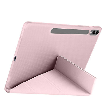 Samsung Galaxy Tab S9 Fe Plus X610 12.4 İnç Katlanabilir Kalemlikli Standlı Akıllı Kılıf