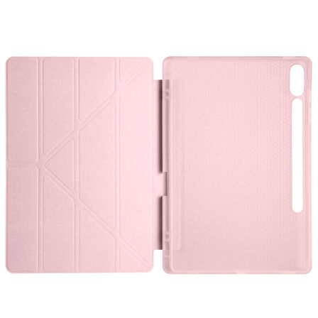 Samsung Galaxy Tab S9 Fe Plus X610 12.4 İnç Katlanabilir Kalemlikli Standlı Akıllı Kılıf