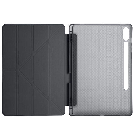 Samsung Galaxy Tab S9 Plus X810 12.4 İnç Katlanabilir Kalemlikli Standlı Akıllı Kılıf