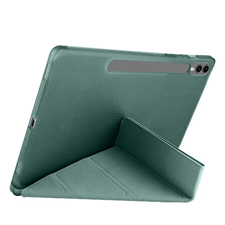 Samsung Galaxy Tab S9 FE X510 11 İnç Katlanabilir Kalemlikli Standlı Akıllı Kılıf