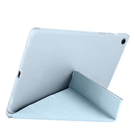 Samsung Galaxy Tab A9 X110 8.7 İnç Katlanabilir Kalemlikli Standlı Akıllı Kılıf