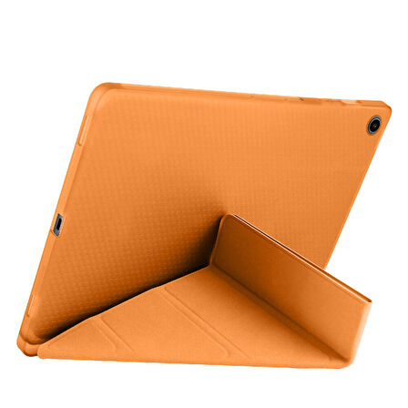 Samsung Galaxy Tab A9 X110 8.7 İnç Katlanabilir Kalemlikli Standlı Akıllı Kılıf