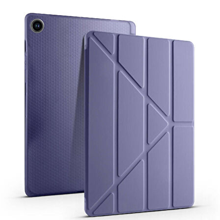 Samsung Tab A9 Plus X210 11 İnç Katlanabilir Kalemlikli Standlı Akıllı Kılıf