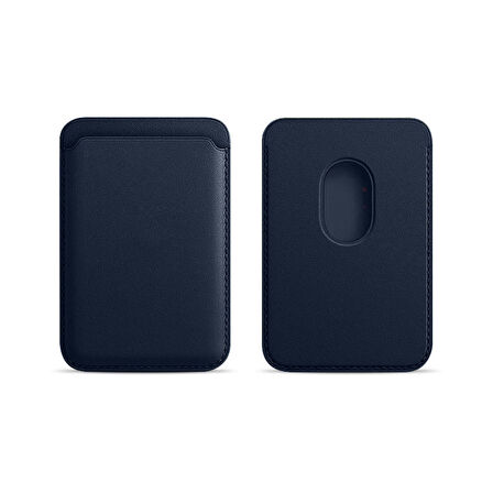 Sneezy İphone 12 Mini-12-12 Pro-12 Pro max Uyumlu Birinci Sınıf Magsafe Cüzdan Magsafe Deri Kartlık