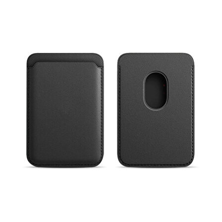 Sneezy İphone 15-15 Plus-15 Pro-15 Pro max Uyumlu Birinci Sınıf Magsafe Cüzdan Magsafe Deri Kartlık