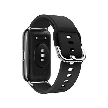 Huawei Watch Fit 2 İle Uyumlu PureLux Soft Tokalı Silikon Kordon