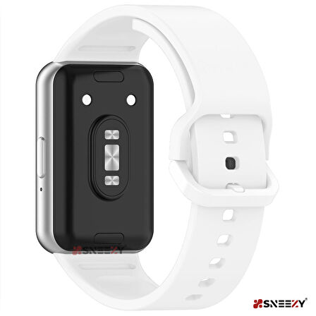 Sneezy Samsung Galaxy Fit 3 Kordon PureLux Soft Yumuşak Silikon Kordon Kayış