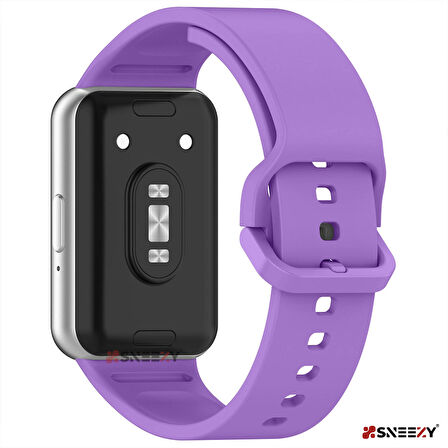 Sneezy Samsung Galaxy Fit 3 Kordon PureLux Soft Yumuşak Silikon Kordon Kayış