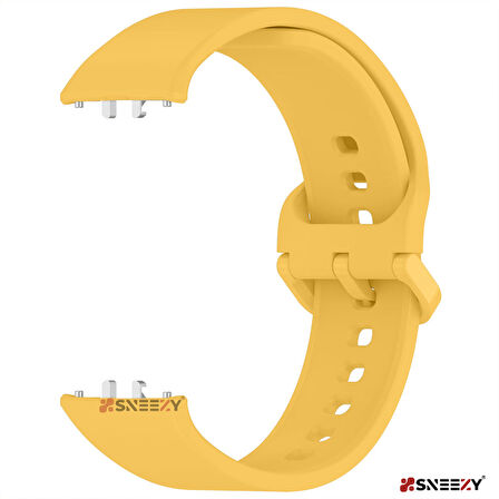Sneezy Samsung Galaxy Fit 3 Kordon PureLux Soft Yumuşak Silikon Kordon Kayış