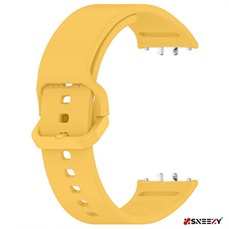 Sneezy Samsung Galaxy Fit 3 Kordon PureLux Soft Yumuşak Silikon Kordon Kayış