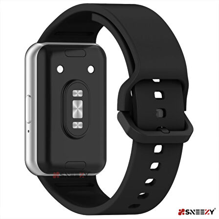 Sneezy Samsung Galaxy Fit 3 Kordon PureLux Soft Yumuşak Silikon Kordon Kayış