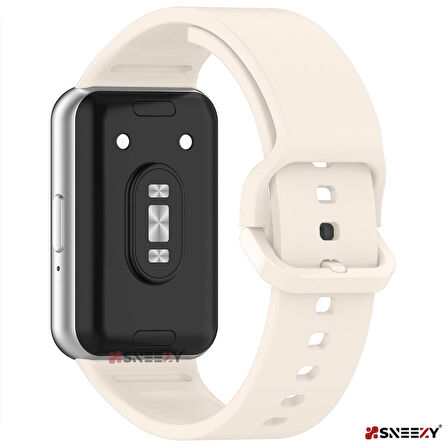 Sneezy Samsung Galaxy Fit 3 Kordon PureLux Soft Yumuşak Silikon Kordon Kayış