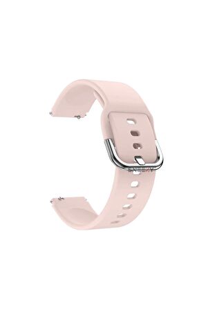 Huawei Watch Gt3 42mm Ile Uyumlu 20mm Purelux Soft Tokalı Silikon Kordon Dayanıklı Spor Stil