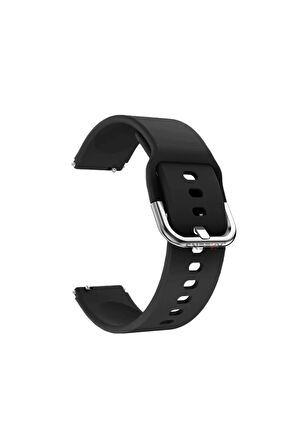 Huawei Watch Gt2 42mm Ile Uyumlu 20mm Purelux Soft Tokalı Silikon Kordon Dayanıklı Spor Stil