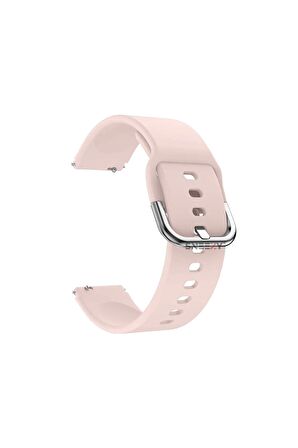 Samsung Galaxy Watch 6 40-43-44-47mm 20mm Purelux Soft Tokalı Silikon Kordon Dayanıklı Spor Stil