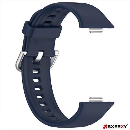 Sneezy Huawei Watch Fit 3 Kordon - PureLux Soft Tokalı Silikon Kordon