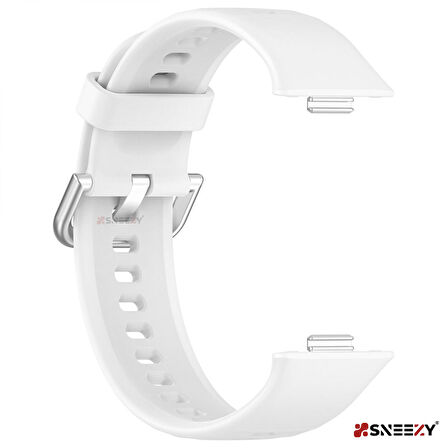 Sneezy Huawei Watch Fit 3 Kordon - PureLux Soft Tokalı Silikon Kordon