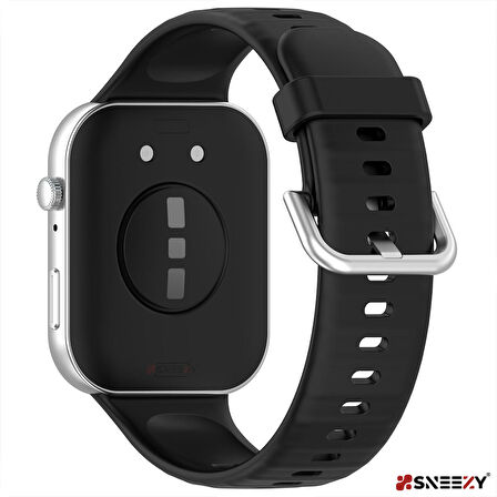 Sneezy Huawei Watch Fit 3 Kordon - PureLux Soft Tokalı Silikon Kordon