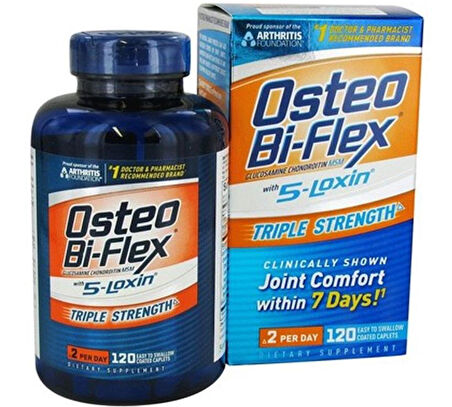 Osteo Bi-Flex Glucosamine Chondroitin With 5-Loxin 120 Tablet