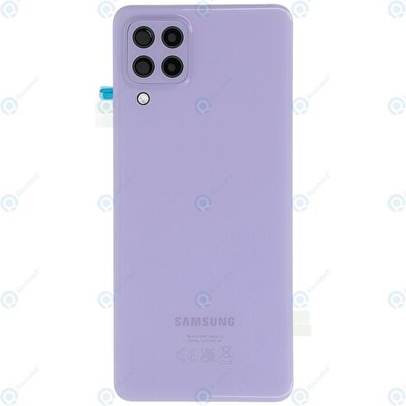 Samsung A22 4G Arka Pil Kapağı SM-A225F, LENS HARİÇ