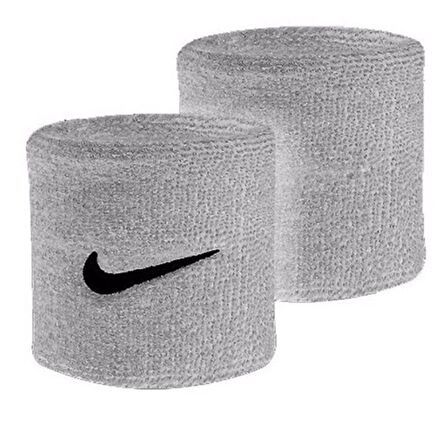 Swoosh Wristbands 2 Unisex Gri Antrenman Havlu Bileklik N.NN.04.051.OS
