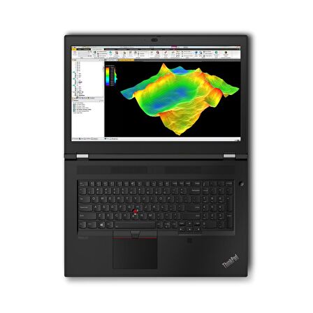Lenovo ThinkPad P17 i7-10750H 32 GB GB 2 TBSSD RTX3000 17.3" Windows 10 Pro FullHD Taşınabilir İş İstasyonu 20SN0033TX BT21
