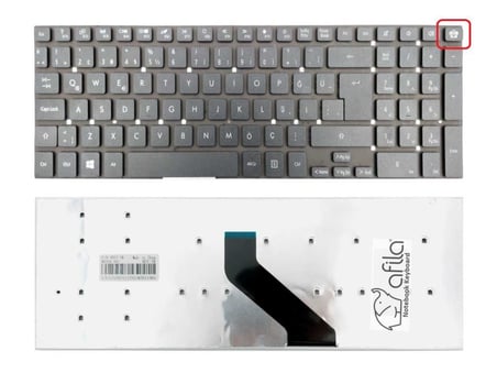 Packard Bell LS44, LS44HR, LS44SB Notebook Klavyesi (Siyah TR) V121702GK3