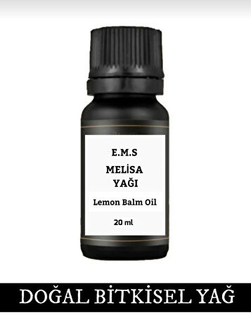 Melisa Yağı 20 ml (LEMON BALM OİL) Limon Otu Yağı Oğul Otu Yağı