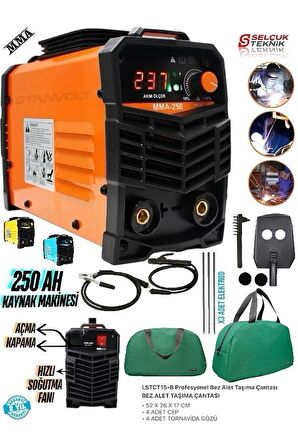 200 Amper Kaynak Makinesi Taşıma Çantası Hediyeli