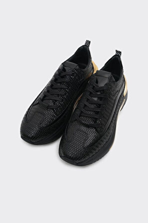 Yüksek Taban Bağcıklı Erkek Sneaker
