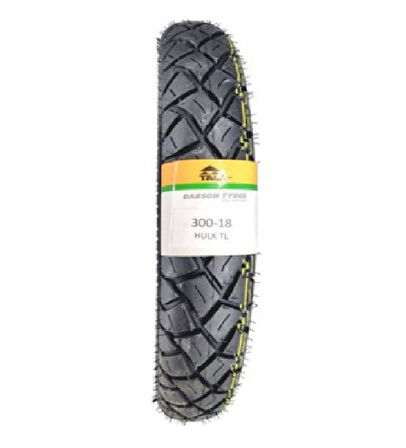 DARSON Tyres 3.00-18 6PR 52P (6 KAT) HULK TT İÇ LASTİK GEREKTİREN  MOTOSİKLET LASTİK 