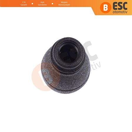 Citroen Berlingo Peugeot Partner MK1 2403.T9 İçin Siyah Krom Renk Manuel 5 İleri Vites Topuzu