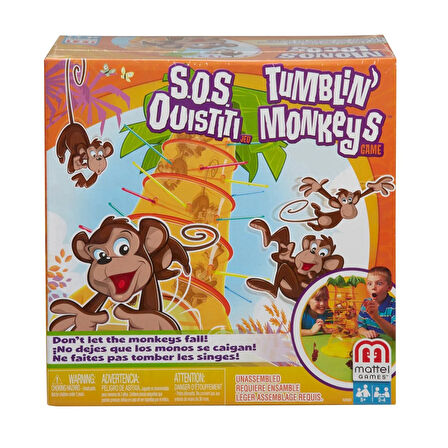 Tumblin' Monkeys Becerisi - Renkli Maymunlar Oyunu +5 Yaş