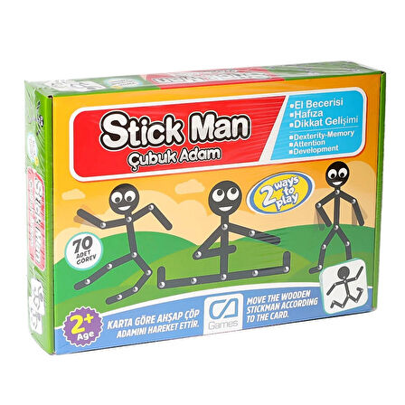 Stick Man - Eğitici Çubuk Adam Oyunu