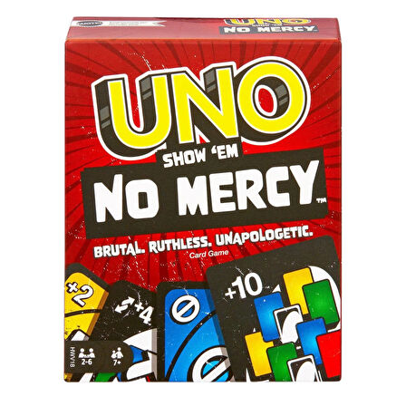 UNO No Mercy Kart Oyunu – 7 Yaş ve Üzeri