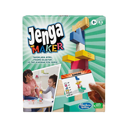 Jenga Maker - Eşsiz Yapılandırma Oyunu (8 Yaş ve Üstü)