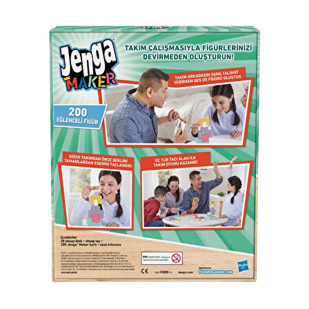 Jenga Maker - Eşsiz Yapılandırma Oyunu (8 Yaş ve Üstü)