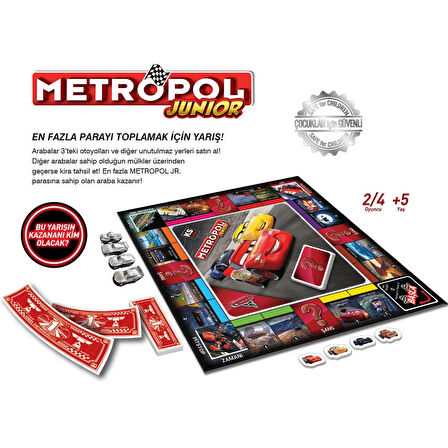 Cars Metropol Junior - Strateji ve Eğlence Dolu Oyun